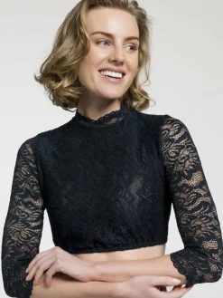 Spieth & Wenksy Shirts & Tops<Damen Dirndlbluse - Amsterdam blau gemustert