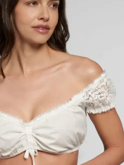 Spieth & Wenksy Blusen<Damen Dirndlbluse - Arielle ecru uni