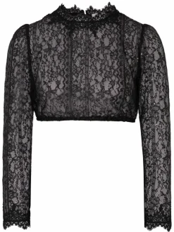 Spieth & Wenksy Blusen<Damen Dirndlbluse - Ermelina schwarz uni