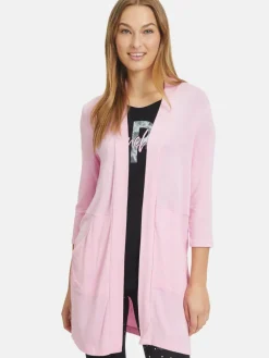 Betty Barclay Pullover & Strickjacken<Damen Feinstrickjacke pink uni