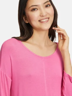 Betty Barclay Pullover & Strickjacken<Damen Feinstrickpullover pink uni