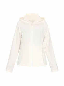 Faina Sweatshirts & Sweatjacken<Damen Fleecejacke ecru uni