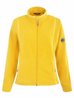 Navigazione Sweatshirts & Sweatjacken<Damen Fleecejacke - Fleecejacke gelb uni