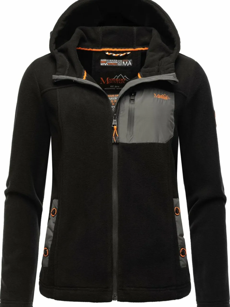 Damen Marikoo Sweatshirts & Sweatjacken>Damen Fleecejacke - Mount Iwaki