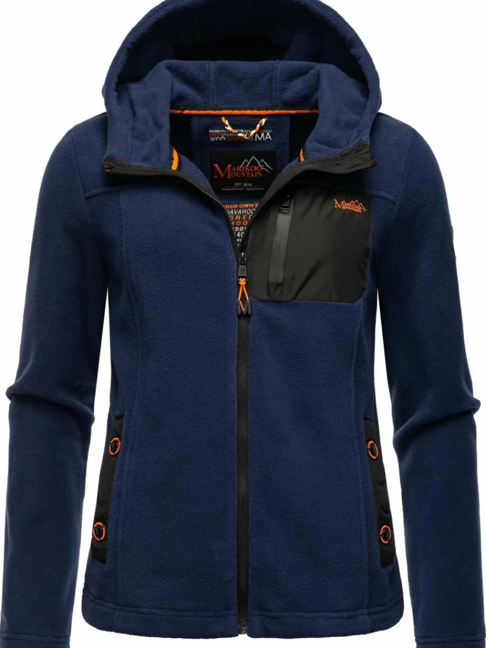 Marikoo Sweatshirts & Sweatjacken<Damen Fleecejacke - Mount Iwaki marine uni