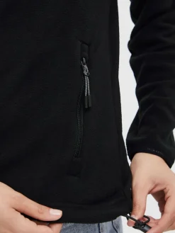 North Bend Sweatshirts & Sweatjacken<Damen Fleecejacke - NBConna schwarz uni