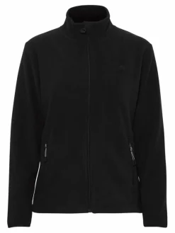 North Bend Sweatshirts & Sweatjacken<Damen Fleecejacke - NBConna schwarz uni