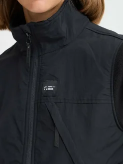 North Bend Jacken & Westen|Sweatshirts & Sweatjacken<Damen Fleecejacke - NBDelia W schwarz uni