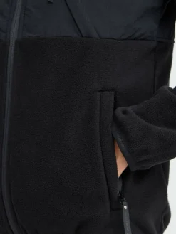 North Bend Jacken & Westen|Sweatshirts & Sweatjacken<Damen Fleecejacke - NBDelia W schwarz uni