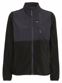 North Bend Jacken & Westen|Sweatshirts & Sweatjacken<Damen Fleecejacke - NBDelia W schwarz uni