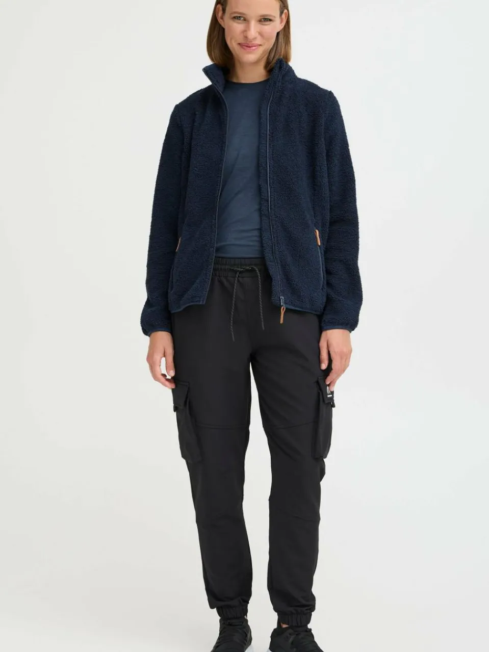 North Bend Sweatshirts & Sweatjacken<Damen Fleecejacke - NBStine marine uni