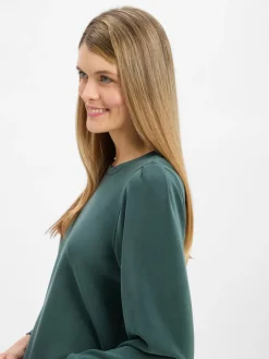 s.Oliver Kleider<Damen Freizeitkleid tanne uni