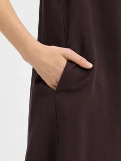 Opus Kleider<Damen Freizeitkleid - Wika schoko uni