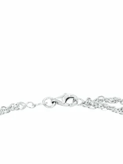 amor Schmuck<Damen Fußkette silber uni