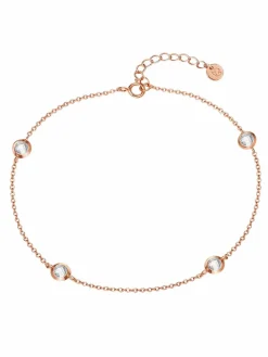Glanzstücke München Schmuck<Damen Fußkette roségold uni