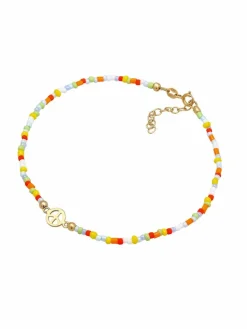 Elli Schmuck<Damen Fußschmuck gold uni