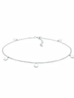Elli Schmuck<Damen Fußschmuck silber uni