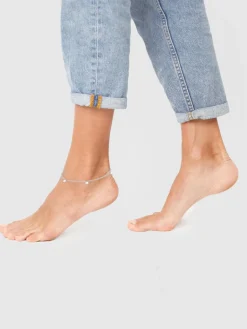 Elli Schmuck<Damen Fußschmuck silber uni