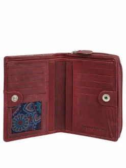 Bruno Banani Taschen & Rucksäcke<Damen Geldbörse rot uni