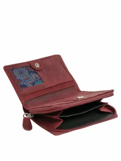 Bruno Banani Taschen & Rucksäcke<Damen Geldbörse rot uni