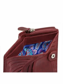 Bruno Banani Taschen & Rucksäcke<Damen Geldbörse rot uni