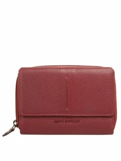 Betty Barclay Taschen & Rucksäcke<Damen Geldbörse rot uni