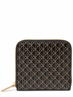 Calvin Klein Taschen & Rucksäcke<Damen Geldbörse schwarz gemustert