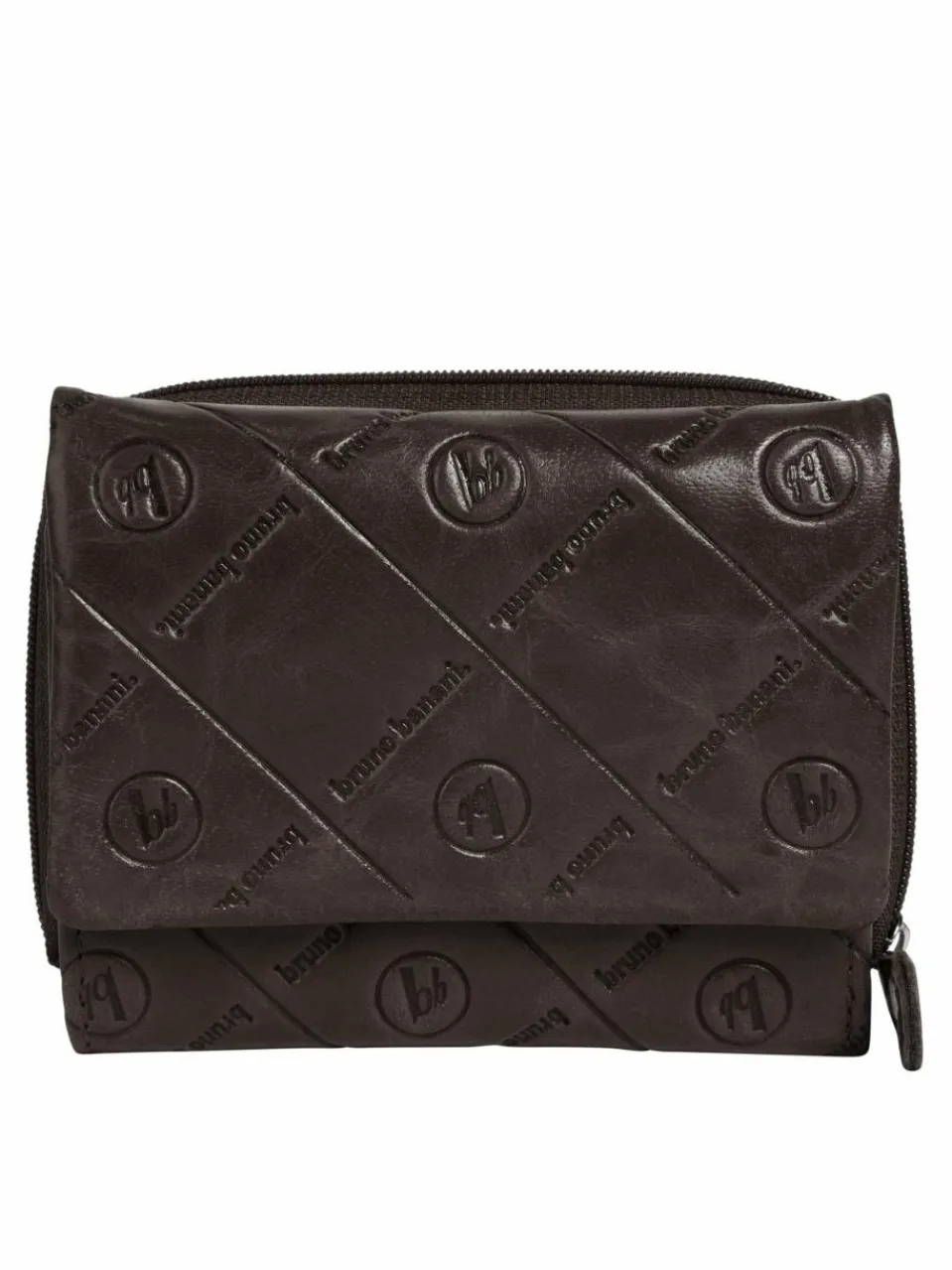 Bruno Banani Taschen & Rucksäcke<Damen Geldbörse braun bedruckt