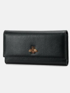 C`iel Taschen & Rucksäcke<Damen Geldbörse schwarz uni