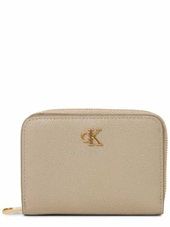 Damen Calvin Klein Taschen & Rucksäcke>Damen Geldbörse aus Leder