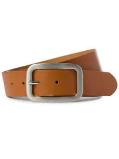 Weinmann Gürtel<Damen Gürtel aus Leder cognac uni