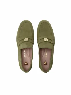 Crickit Slipper<Damen Halbschuh - OLEANDA oliv uni