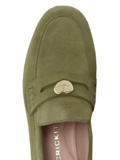 Crickit Slipper<Damen Halbschuh - OLEANDA oliv uni
