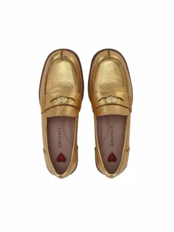 Crickit Slipper<Damen Halbschuh - ORLANDO gold uni