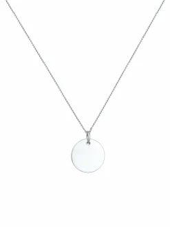 Elli Schmuck<Damen Halskette silber uni