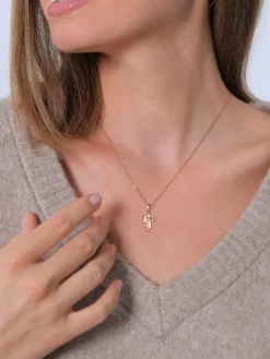 Elli Schmuck<Damen Halskette gold uni