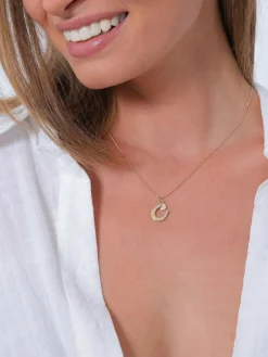 Elli Schmuck<Damen Halskette gold uni