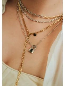 NOELANI Schmuck<Damen Halskette gold uni