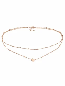 Elli Schmuck<Damen Halskette gold uni