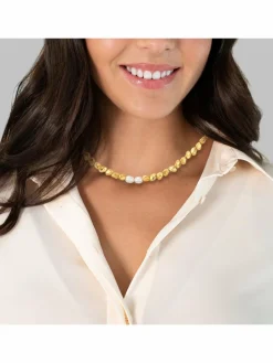 Yokoamii Schmuck<Damen Halskette gold uni