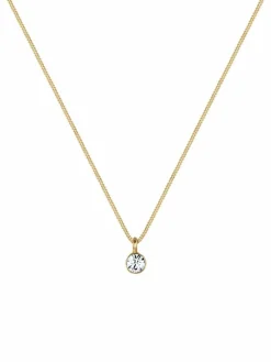 Elli Schmuck<Damen Halskette gold uni