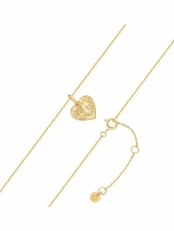 Glanzstücke München Schmuck<Damen Halskette - Geburtsblume März Narzisse gold uni