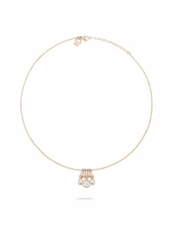 Echtzeit Schmuck<Damen Halskette - Like Diamonds roségold uni