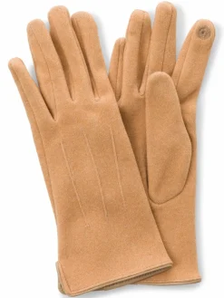 EEM Handschuhe<Damen Handschuhe camel uni