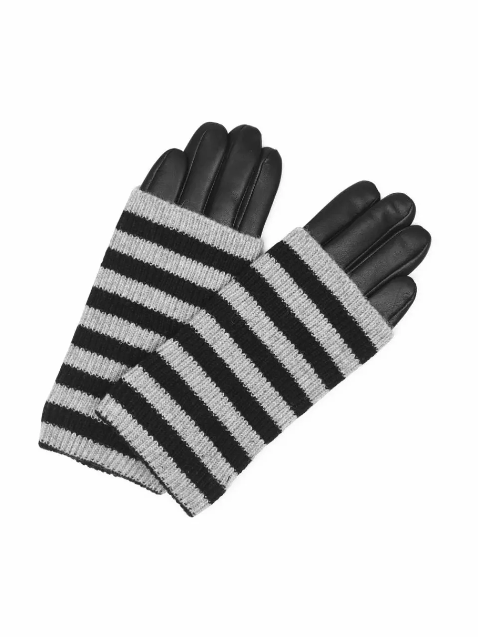 Markberg Handschuhe<Damen Handschuhe schwarz gestreift