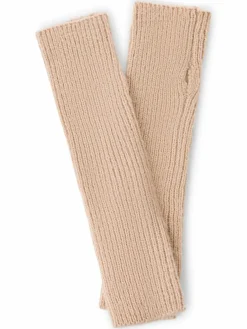 Marie Lund Handschuhe<Damen Handstulpen sand uni