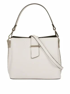 Cluty Taschen & Rucksäcke<Damen Handtasche weiß uni