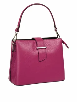 Cluty Taschen & Rucksäcke<Damen Handtasche pink uni