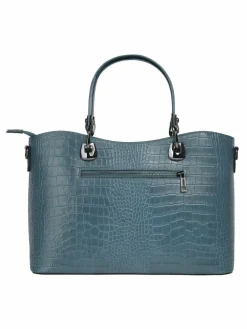 Cluty Taschen & Rucksäcke<Damen Handtasche blau uni