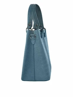 Cluty Taschen & Rucksäcke<Damen Handtasche blau uni